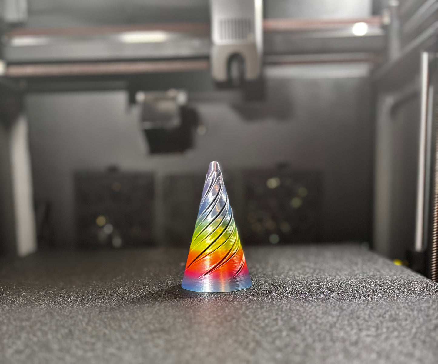 Cone Fidget Spiral Spinner