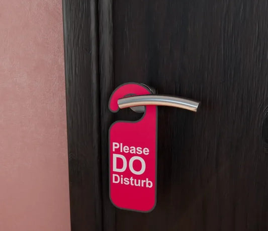 Do Not Disturb Sign