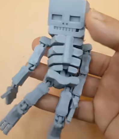 Flexi Minecraft Skeleton