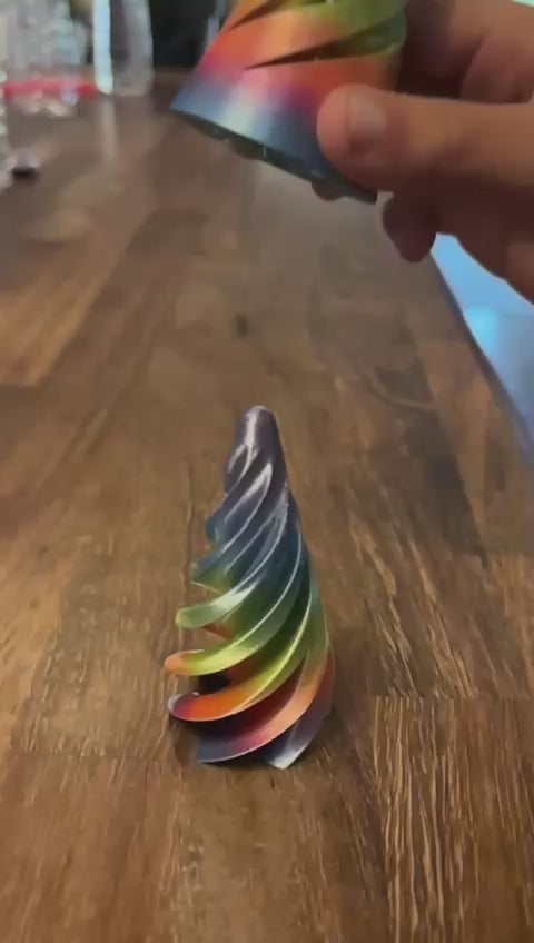 Cone Fidget Spiral Spinner